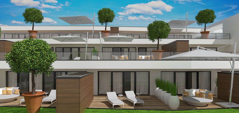 Hier ist eine hochwertige Wohnanlage mit ca. 70 Einheiten geplant.